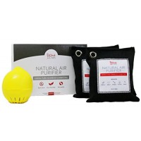 ChickChefs Charcoal Air Purifier Bags - Set of 2 x 200g - Bonus Fridge Purifier Ball - B01M3XJP4O